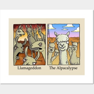 Llamageddon & the Alpacalypse Posters and Art